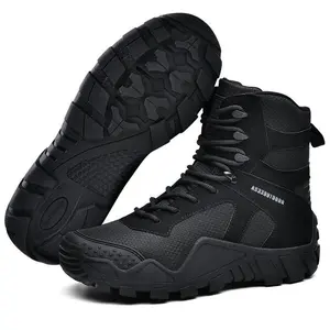 Men's waterproof hiking boots, lightweight outdoor work boots, stylish and durable hiking boots