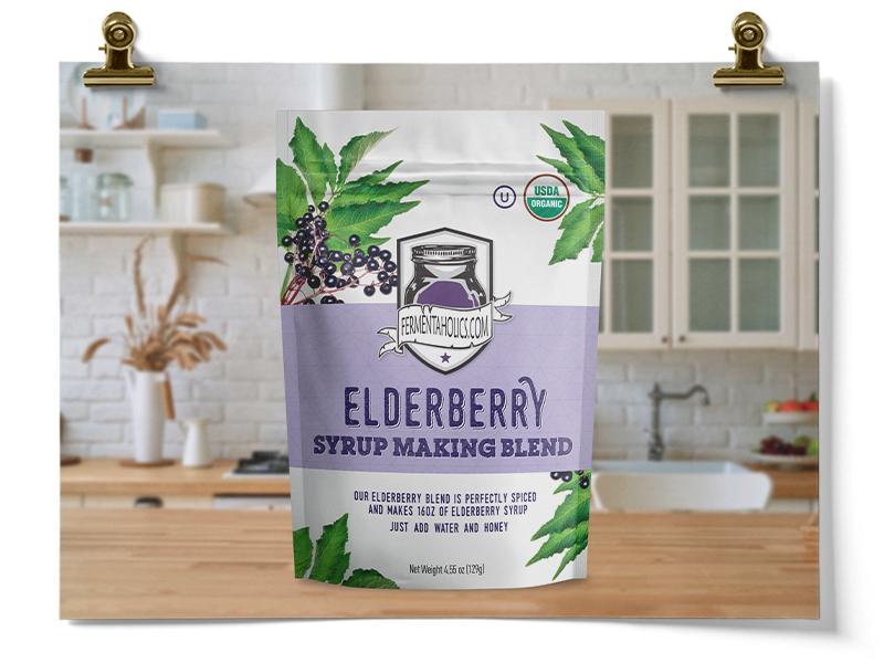 Elderberry Syrup Making Blend