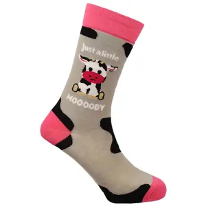 Moody Natural Bamboo Knit Socks