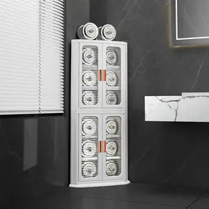 miaoli 3-Tier Corner Storage Unit — Foldable, Stackable, and Expandable; A Dust-Free Organizer Great for Closets, Storage Rooms, Bedrooms, Living Rooms, Apartments, and Dorms; A Space-Saving Storage Solution Made for Home Spaces.#SummerWins