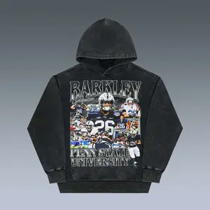 VINTAGE HOODIES | SAQUON BARKLEY - Vintage Hoodie,Sweatshirt