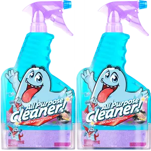 2in1 Spray Bottle - All Purpose Cleaner (Lavender Scent), 2 Pack