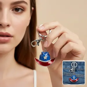 Sparkling Charms - Cowboy Hat Keychin