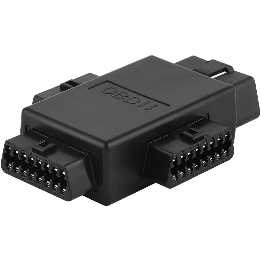 Pocket OBD2 OBDII Full 16 Pin Male to 3 Female 1 to 3 OBD  Splitter Converter Adapter for Diagnostic Extender