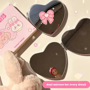 cutie heart pocket mirror