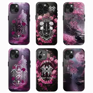 Y-6 Styles Sleep Token Jerry Flamingo Phone Case,Even In Arcadia 2025 Tour phone case,for iPhone 16 15 14 13 12 11 17Pro Max,for Samsung S25 S24 S23 S22 Ultra,Protective Cover,give her/him a gift for Christmas and Thanksgiving