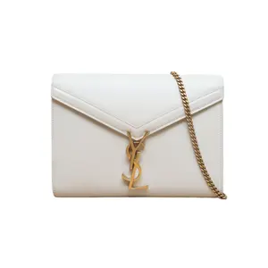 Pre-owned Yves Saint Laurent 【Rosy】CASSANDRA Envelope Chain Bag 22