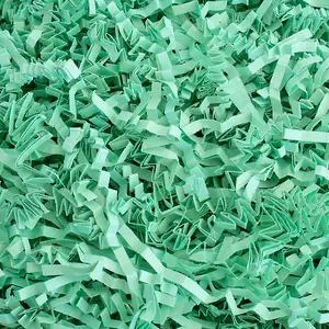 MagicWater Supply - Mint Green - Crinkle Cut Paper Shred Filler great for Gift Wrapping, Basket Filling, Birthdays, Weddings, Anniversaries