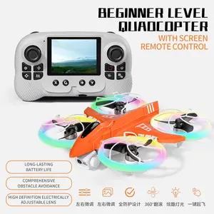 【X3】Unmanned aerial vehicle 4K high-definition aerial photography quadcopter brushless LED running light intelligent optical flow remote control toy aircraft