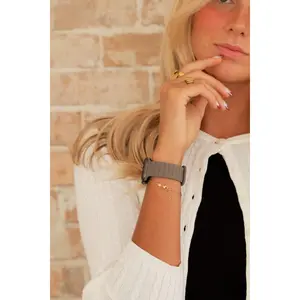 Ash Brown Magnetic Loop Watch Band