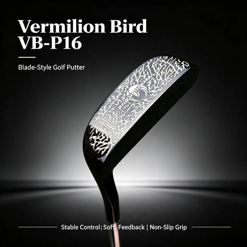 Vermilion Bird Blade-Style Golf Putter, High-Control Head Design, Soft-Touch Feedback, Non-Slip Grip, Beginner-Friendly Golf Club for Practice & Weekend Games precision engineering