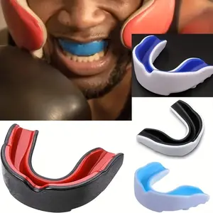 Sports Mouth Guard Eva Material, Basketball Boxing Karate Protection Gear, Durable Sports Accessories for Athletes