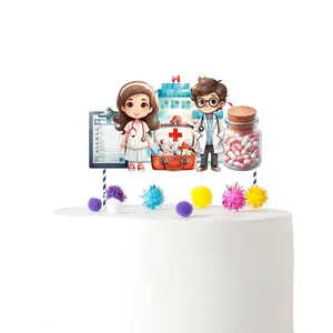 Medical Theme Cake Topper