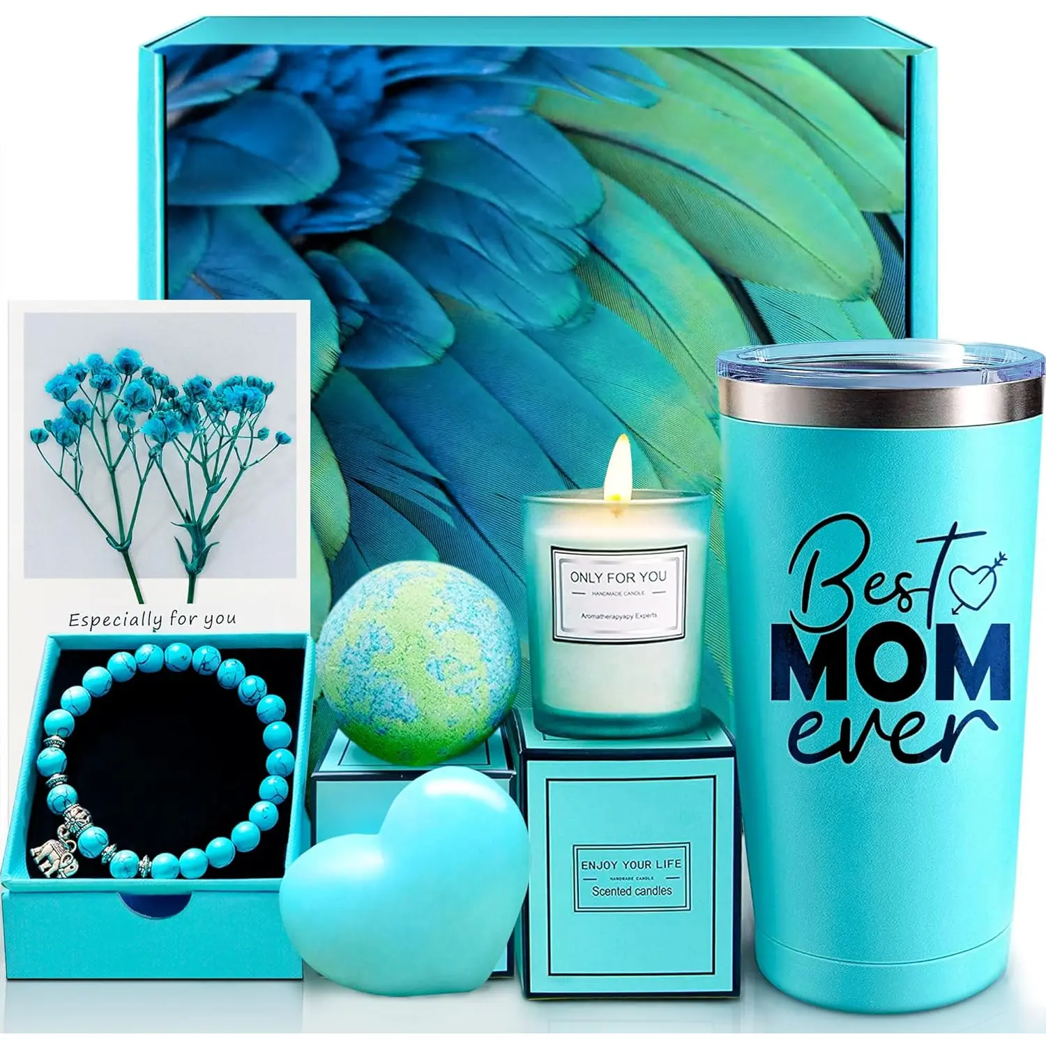 Thoughtful Gifts for Mothers: Ideal Christmas, Mother’s Day, and Birthday Presents for Mom, Grandma, and Mother-In-Law from Family, Including New Mom and Thank You Gifts for the Best Mom Ever. AQOOR