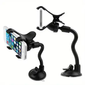 360° Rotatable Car Phone Mount Holder: Universal Dashboard Suction Cup for iPhone, Samsung & Xiaomi, Car Cellphone Mount