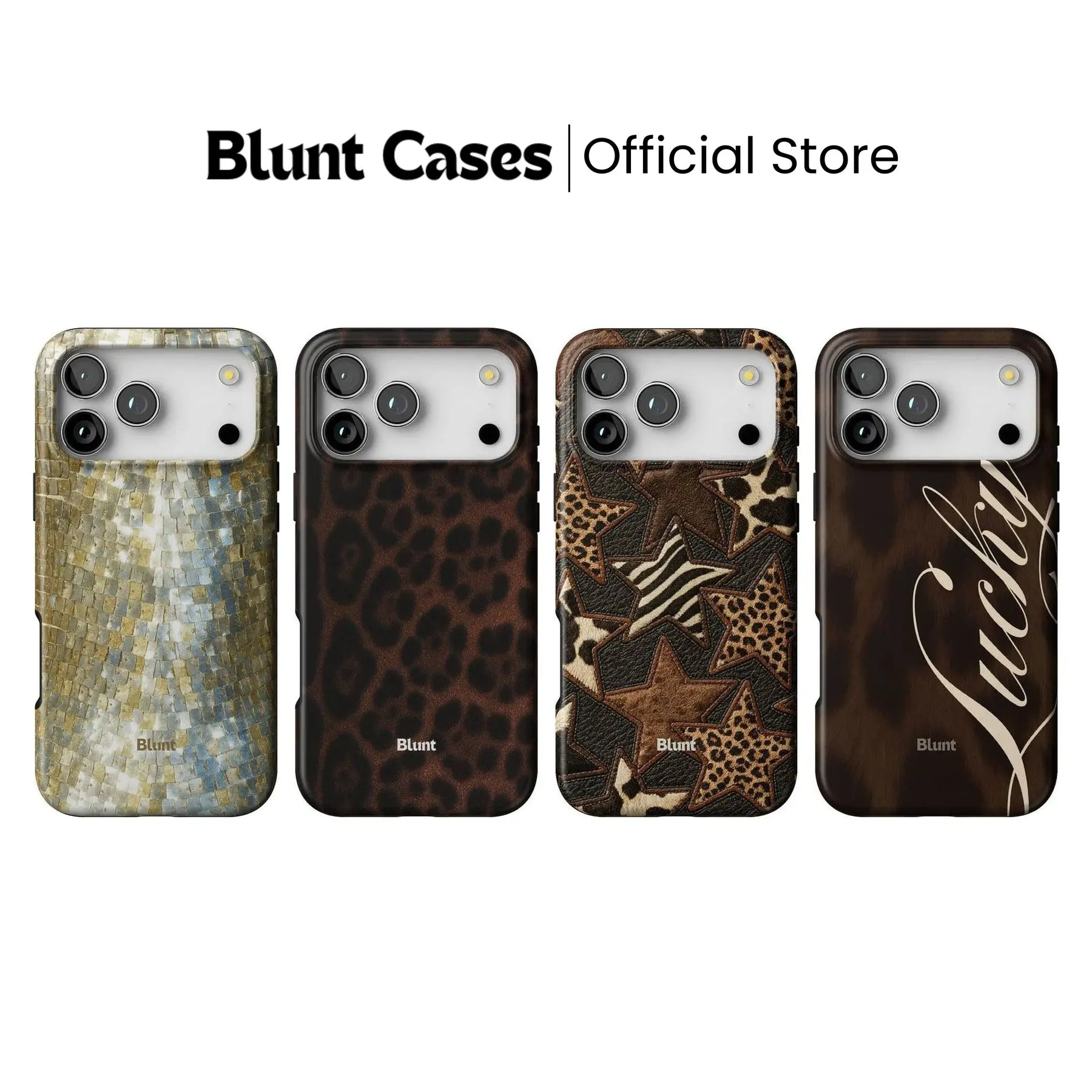 Golden Wild iPhone Case 4-Set
