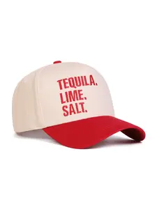 Adjustable Tequila Five-Panel Baseball Cap for Men and Women, Sun Protection Casual Hat for All Seasons, Ideal for Outdoor Travel and Beach