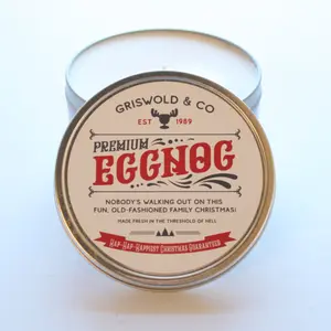 Christmas Vacation Eggnog Candle