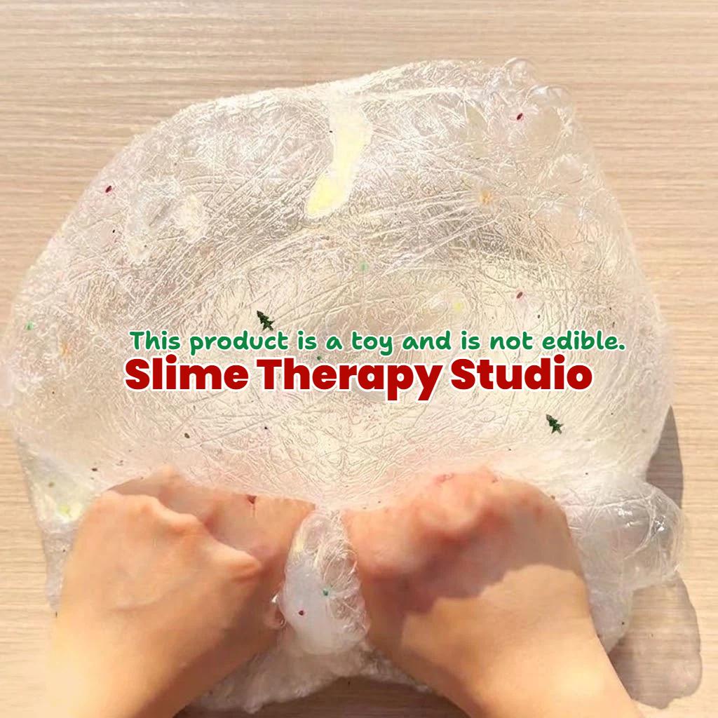Christmas-Themed Water Slime — 3 Styles: Christmas Tree, Candy Cane, Snow on Christmas Eve (500ml) | Premium Scent | Fascia-like Texture | Whimsical Stress-Relief Toy | ASMR, Stress Relief, Fidget Toy, Best-Selling