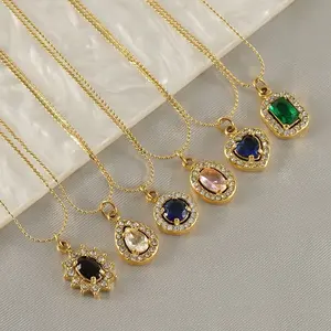 Delicate and Refined 18k Gold-Plated Stainless Steel Necklace – Multiple Designs for Every Occasion