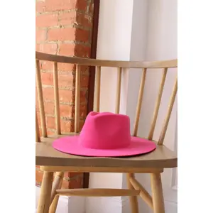 The Paige Rancher - Wool Felt - Pink