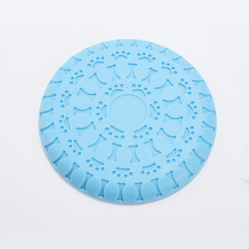 TPR pet frisbee, soft rubber pet frisbee for outdoor training, tear-resistant, water-floating, multi-purpose dog frisbee for feeding TPR pet frisbee, soft rubber pet frisbee for outdoor training, tear-resistant, water-floating, multi-purpose dog frisbee for feeding