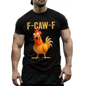 Funny Chicken Hoodie for Men Women, 3D Cartoon Rooster Sweatshirt with Pouch Pocket, Casual Pullover for Farm Lover Gift