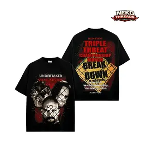 Triple Threat Championship Match WWE Legend Premium Wrestling T Shirt 100% Cotton T-Shirt Army, Team Xtreme Shirt, WWE Fans Shirt, WWE Event Outfit