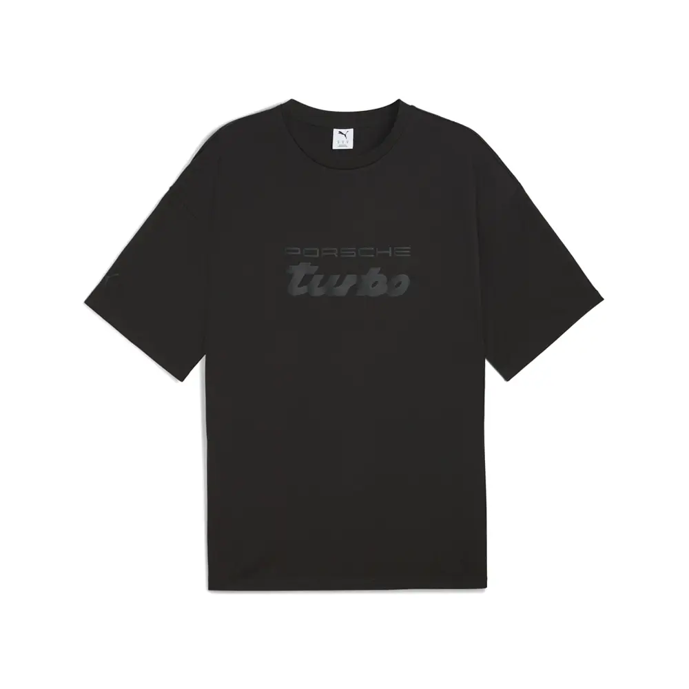 PUMA Mens Porsche Legacy Essentials Motorsport Crew Neck Short Sleeve Casual Tops Casual - Black