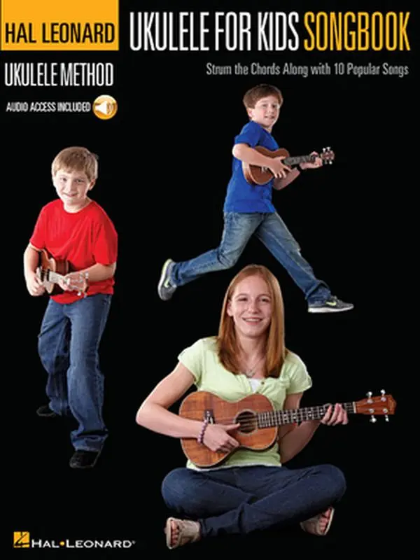 USED Book - Ukulele for Kids Songbook Hal Leonard Ukulele Method - Book/Online Audio by Various (Misc.) - english