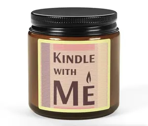 Kindle with Me Scented Soy Candle, Romantic, For Special Other, Cozy Gift for Home, Relaxation, Self-Care, Aromatherapy, Eco-Friendly
