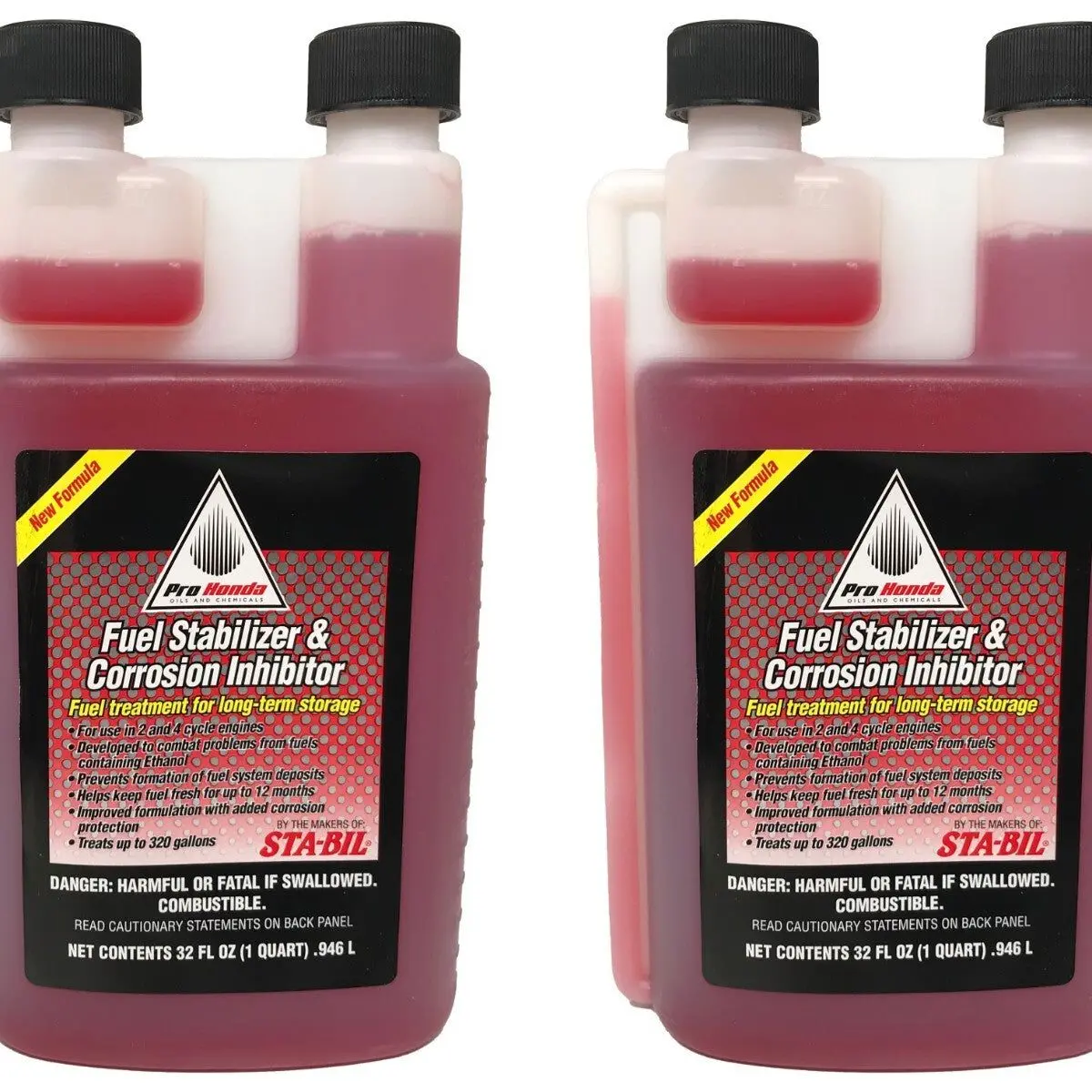 Honda Genuine OEM Fuel Stabilizer & Corrosion Inhibitor 08732-3200 - 2 Pack