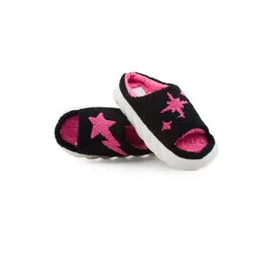 Ralonda Black Slippers