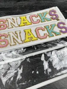 SNACKS Clear Pouch Bag Organizer