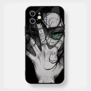 Aesthetic Anime Pattern Soft Phone Case, Shockproof Phone Protective Cover, Phone Accessory Compatible with iPhone 15 14 13 12 11 Pro Max