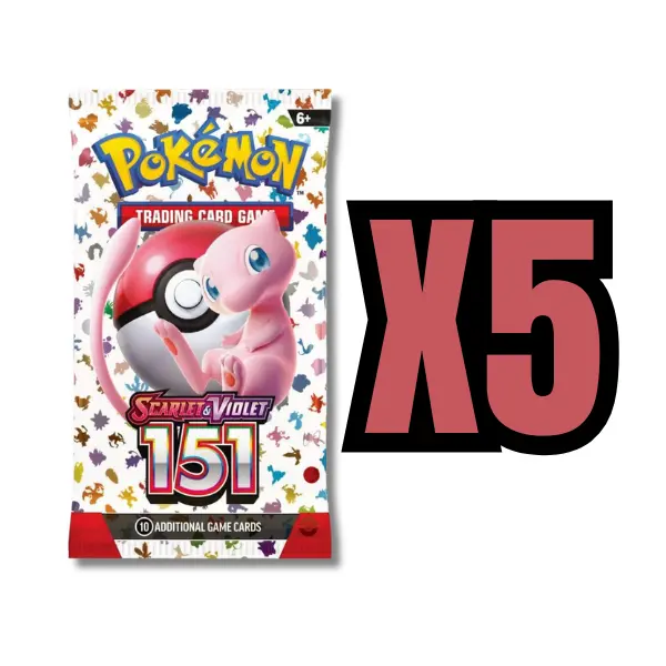 151 - 5 Pokmon Booster Packs - TikTok Shop 151 - 5 Pokmon Booster Packs - TikTok Shop