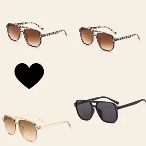 4-Pack Unisex Aviator Sunglasses Set Classic Y2K Style with UV400 Protection Lightweight Frames Versatile for Driving & Outdoor Activities