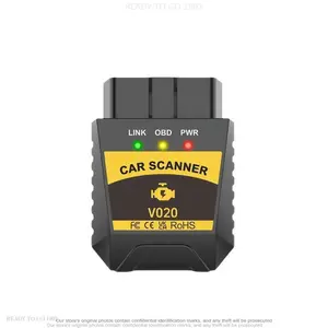 Car Wireless Diagnostic Scanner, Car OBD Scanner, Car Code Reader, OBD Diagnostic Tool, Professional Car Diagnostic Tool for iOS & Android(FS)