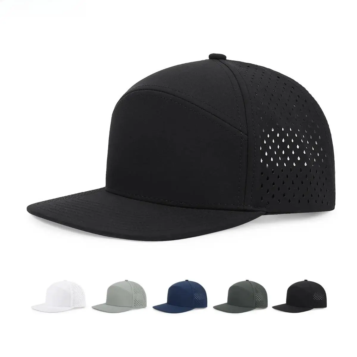 Blank Mesh Trucker Hat, Adjustable Baseball Cap for Men & Women