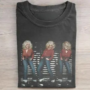 Vintage Dolly Parton Graphic Tee, Retro 80s Country Music Shirt, Dolly Parton Quote Fan Gift, Classic Southern Belle Tshirt, Music Legend