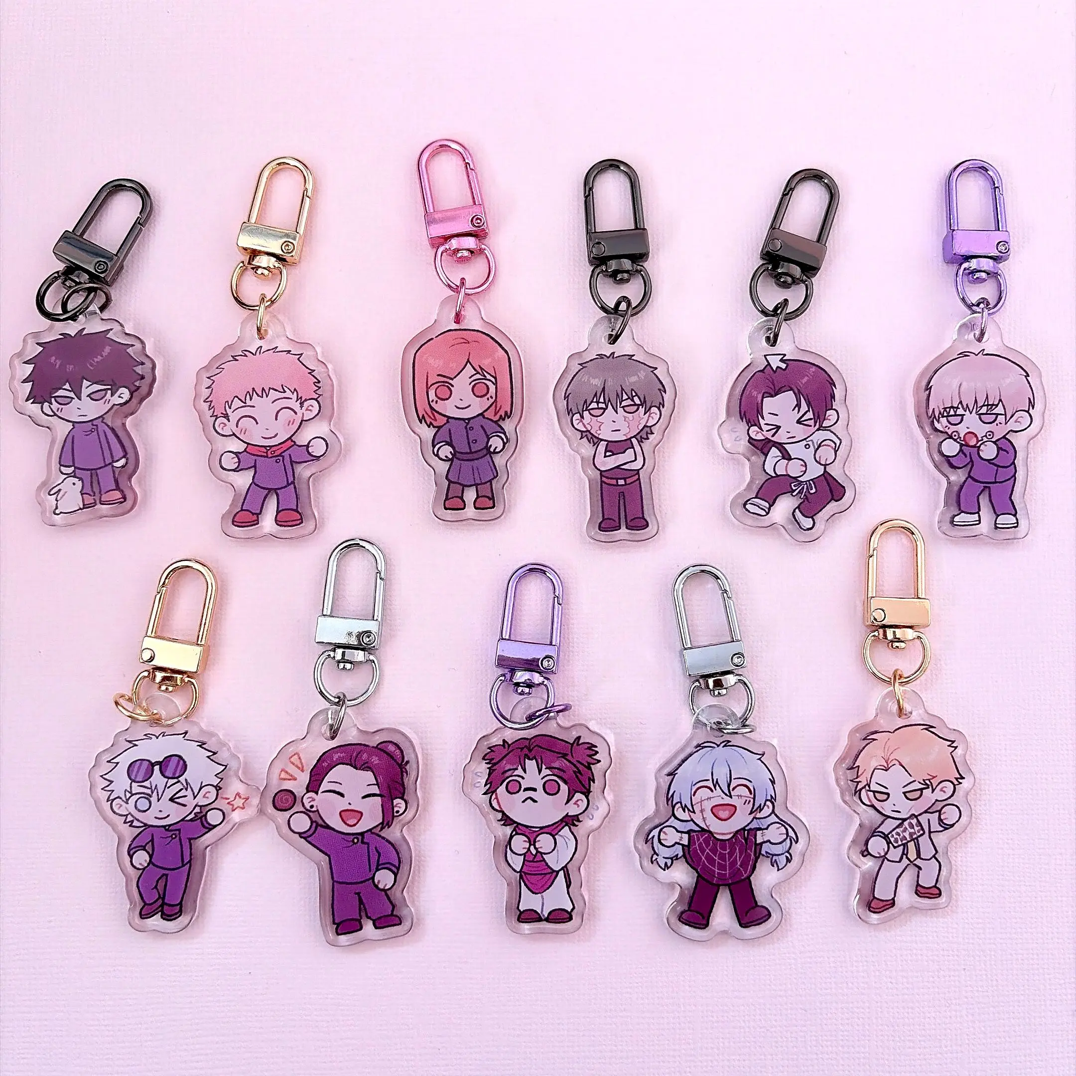 JJK x Tomodachi Life Acrylic Keychain