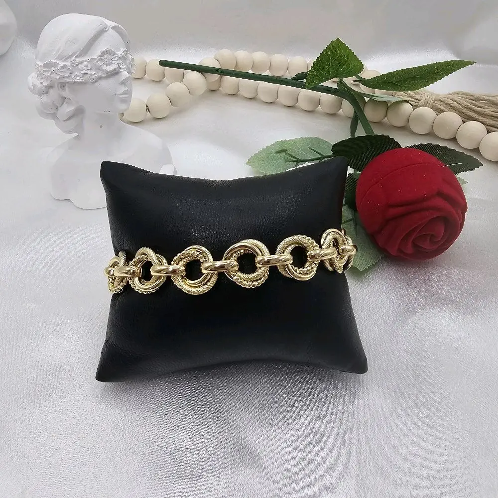 valdiviajewery #2075 14k Gold Plated Bracelet High Quality