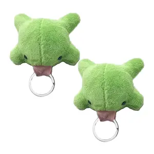 2Pcs Cute Plush Frog Keychain Charms - Soft Green Decorative Hanging Ornaments for Bags Cars Backpacks Gift for Women - Home Improvement.