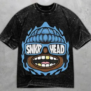 14 University Blue 14s Washed Shirt, Sneakerhead Big Face, Shirts Match Sneakers