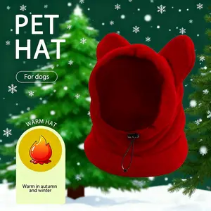 🐶 Super Soft Fleece Pet Beanie Hat! Windproof & Cold-Resistant for Dogs, Puppy & Cats – Stay Warm on Winter Walks!