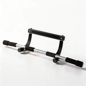 No Drilling Doorway Pull Up Bar, Adjustable Heavy Duty Chin Up Bar, Max Load Home Gym Fitness Equipment, Perfect for Pull Ups, Push Ups, Core Training