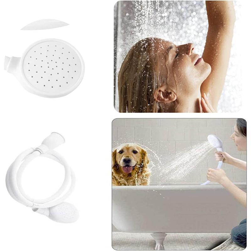 Sink Spray Rubber Hose, Sink Hose Attachment for Faucet Portable Sink Hose Faucet Sprayer, Shampoo Sprayer Hose for Dog, Pets, Bathing Baby, Washing Hair, Rinsing Vegetables.