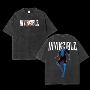 Limited Invincible Mark Grayson Wash Shirt, Superhero Shirt, Graphic Tee, Superhero Costume, Comic Book Fan Gift Mineral Wash
