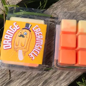 Orange Creamsicle Clamshell