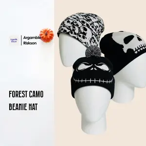 Jack Black Beanie Hat for Men Women, Funny Warm Stretchy Winter Beanie Hat, Soft Crochet Beanie Hat for Adults Halloween Christmas, Jack,Gift Halloween & Christmas